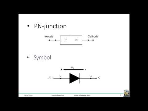 مادة الكترونيات القوى 1 المحاضرة الاولى