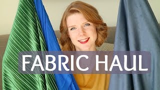 Fabric Haul & Sewing Plans: September 2017