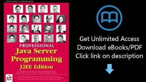Download Professional Java Server Programming J2EE Edition PDF