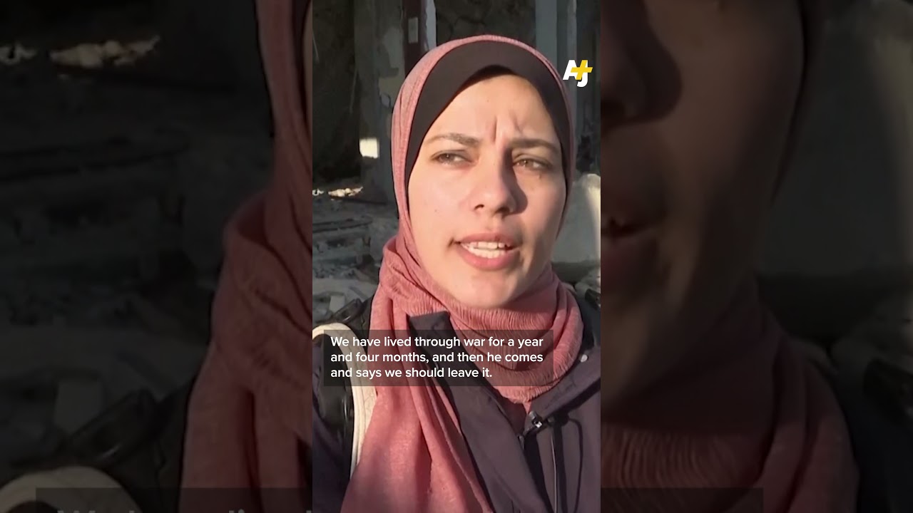 الفلسطينيون في #Gaza يعلقون على دعوات ترامب للتطهير العرقي