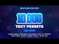 Text Presets Pack