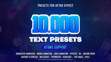 Text Presets Pack
