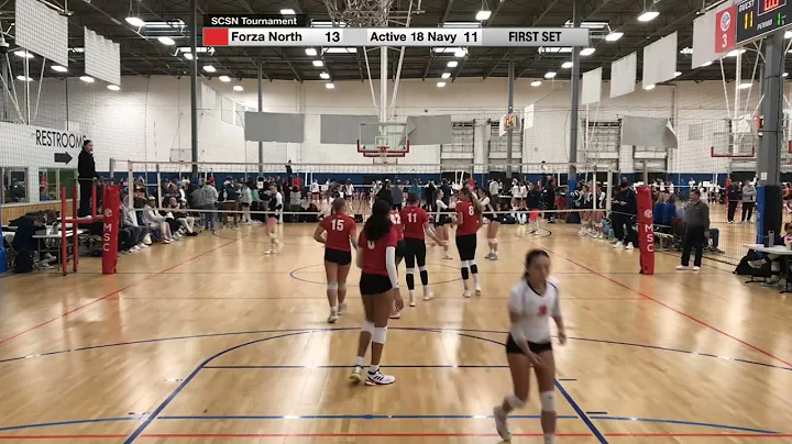 Forza North 18 One VS Actyve 18 Navy SCSN Entry Day 1