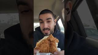 Double Down is back! KFC Double Down Chicken Sandwhich Review!