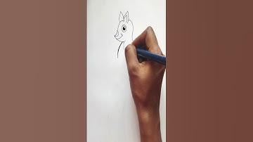 HOW  TO DRAW  kangaroo, KANGAROO  drawing,#shorts,#kangaroo