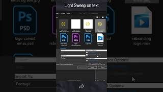Light Sweep on Logo _ Adobe After Effect Tutorial