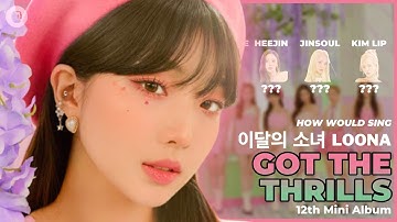 How Would LOONA Sing TWICE - GOT THE THRILLS | Line Distribution