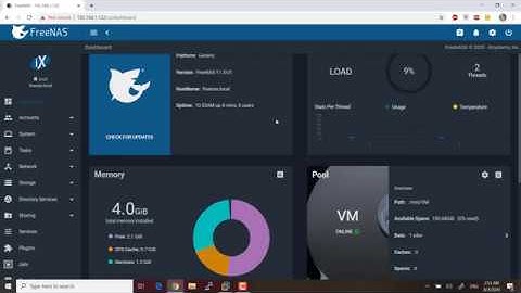 FreeNAS 11.3 - Setup and Initial Configuration