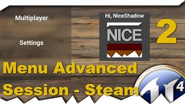 [ue4] Menu - Advanced Session - Steam Multiplayer #2 [Tutorial]