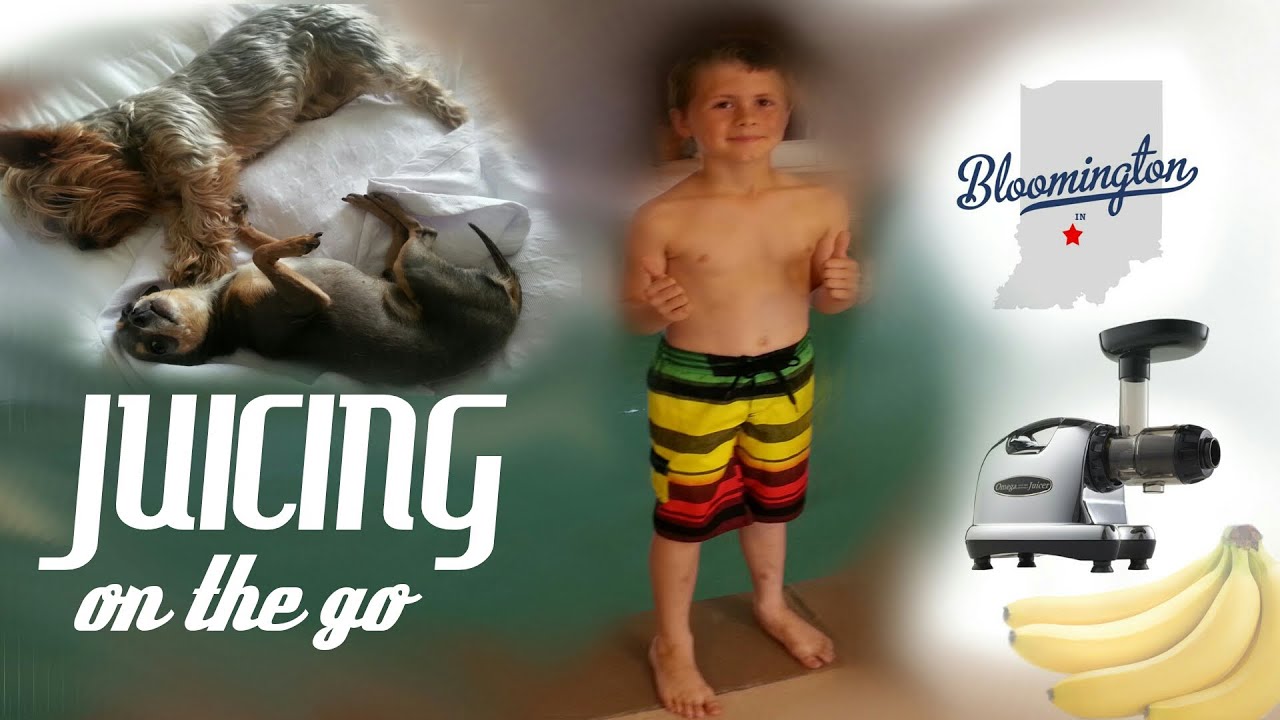 Juicing while Traveling Superfoods Hero Indiana Vlog YouTube