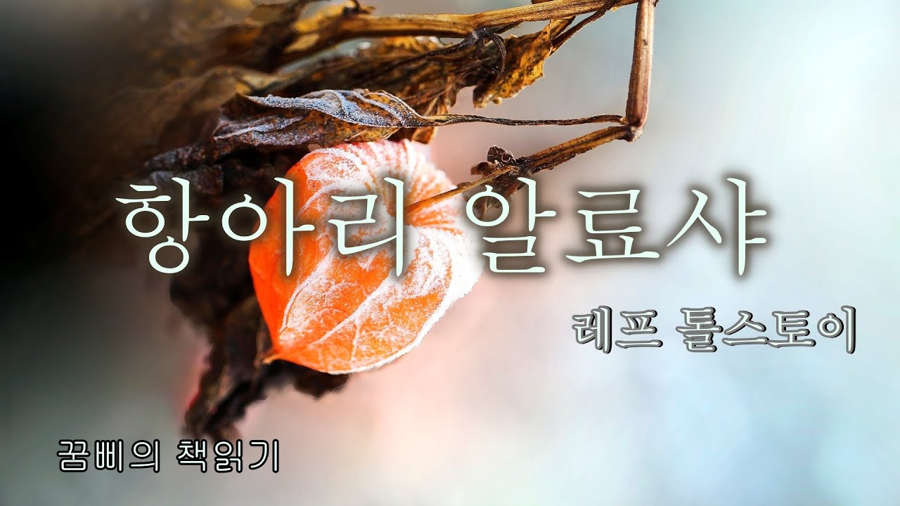 고전문학의 힘// 톨스토이 단편 * 항아리 알료샤