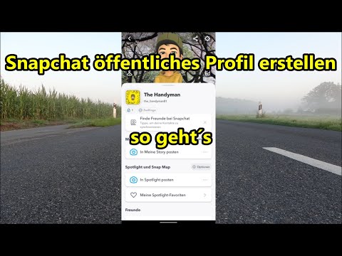 Snapchat öffentliches Profil einstellen oder erstellen so gehts