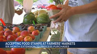 Accepting Food Stamps at Farmers' Markets