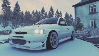 Ford Escort RS White Dust