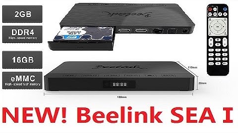 NEW! Beelink SEA I - RTD Realtek 1295DD, HDMI IN PIP Video Recording and SATA Hard Disk TV BOX