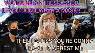 *THREATENED* WITH ARREST W/ NO MASK MANDATE IN PLACE AT HILLSBOROUGH, NH TOWN HALL