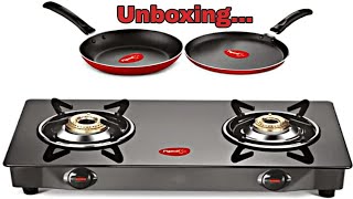 pigeon blackline smart gas stove 2 burner