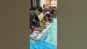 Fabric painting trace hacks that you must know 😱 #painting #onlinesclasses #hack #shorts #art