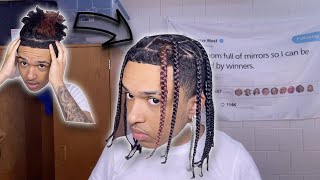 How To Do BOX BRAIDS screenshot 4