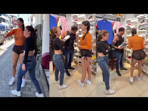 Cami Valencia, Saleswoman makes couples out of control 🤣🤣 - YouTube