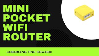 GL iNET  Mini Portable Travel Router Unboxing and Review | GL-MT300N-V2