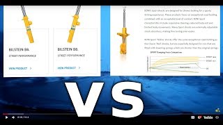 Bilstein vs Koni - What are the differences? (Sport Shocks)