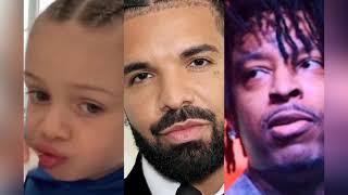 DRAKE'S SON ADONIS CAN'T STOP SINGING "RICH FLEX" AFTER COMING TO SEE DRAKE AND 21 SAVAGE PERFORM