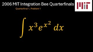 2006 MIT Integration Bee, Quarterfinals, Quarterfinal 1, Problem 1