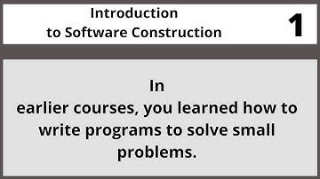 SOftware Construction in hindi Urdu CSE299 LECTURE 01