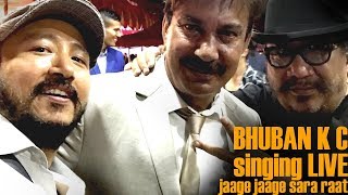 Video thumbnail of "Bhuwan KC LIVE performance Jaage Jaage Sara Raat"