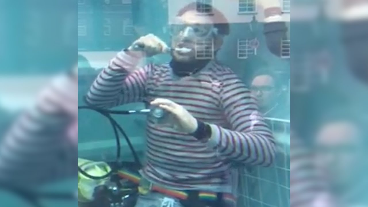 Kunstprojekt: Alltag unter Wasser