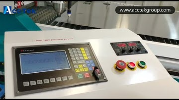 AccTek Cnc Router With Plasma Cutting Machine For Metal And Nonmetal Processing