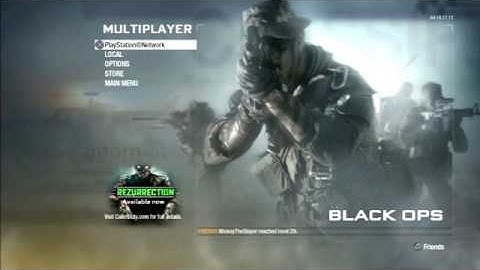 COD - Black Ops 1  Multiplayer Live  (PS3)