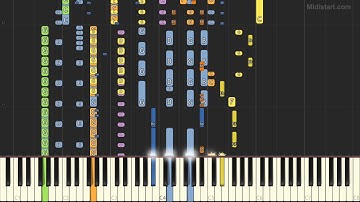 Adele - Rolling in the Deep (Instrumental Tutorial) [Synthesia]