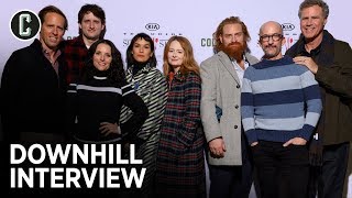 Watch the ‘Downhill’ Cast and Filmmakers Descend into Laughter Promoting Their Film