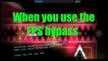 How It feels to use the FPS bypass