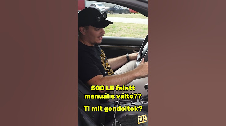 Mit gondoltok? Ennyi LE-nél már inkább automata?? 🤔#motormindz #cars #carlover