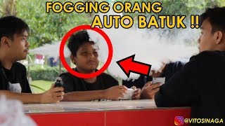 SEMBUR ASAP VAPE KE KEPALA ORANG | PRANK INDONESIA