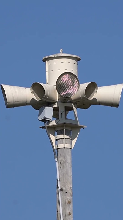 Up close view of a tornado siren part 3 | Sentry 10V | 10/11/24 #tornadosiren #stormalert #siren