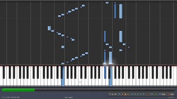 Czerny Exercise 69 from Practical Method for Beginners at 70BPM in Synthesia