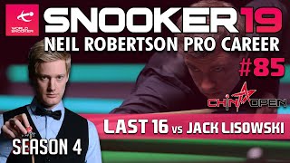CHINA OPEN: LAST 16 | Snooker 19: Neil Robertson Pro Career (S4 E85)