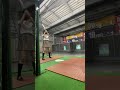 【野球女子】制服バッティング #shorts #野球 #バッティング