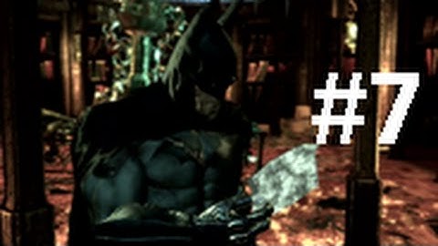 Batman Arkham Asylum (Part 7) A Trip To The Library
