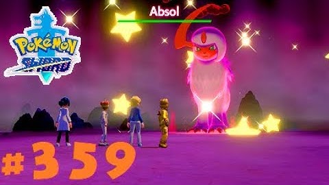 Pokemon Sword Shiny Dynamax Absol Raid & Catch
