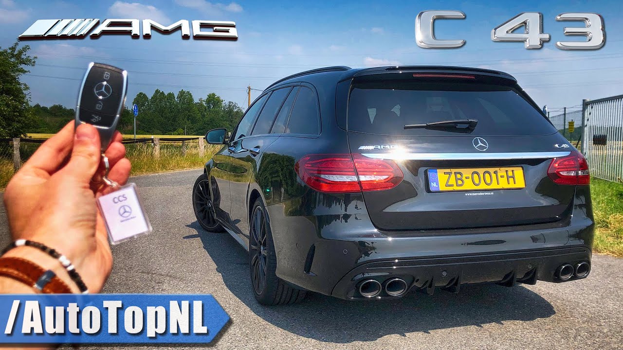 NEW! Mercedes-AMG C43 REVIEW POV Test Drive on AUTOBAHN & ROAD by AutoTopNL  - YouTube