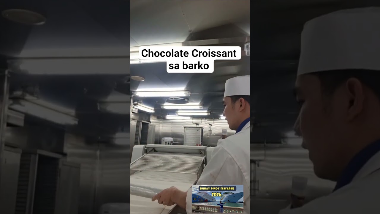 how to make chocolate Croissant on cruise ship