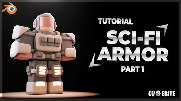 Roblox Sci-Fi Armor Tutorial in Blender  | Part 1