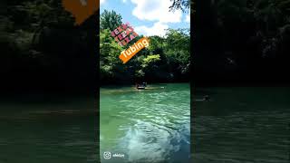 TEXAS TUBING- NEW Braunfels - GUADALUPE RIVER #shorts #shortstravel #texas #traveling #viajar
