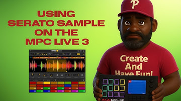 I Made A Beat Using Serato Sample On The MPC Live 3 Via USB-C!!🔥