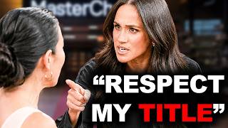 Meghan Markle’s MasterChef Scenes CUT OUT — Judge IN TEARS Over Her Bizarre Behavior